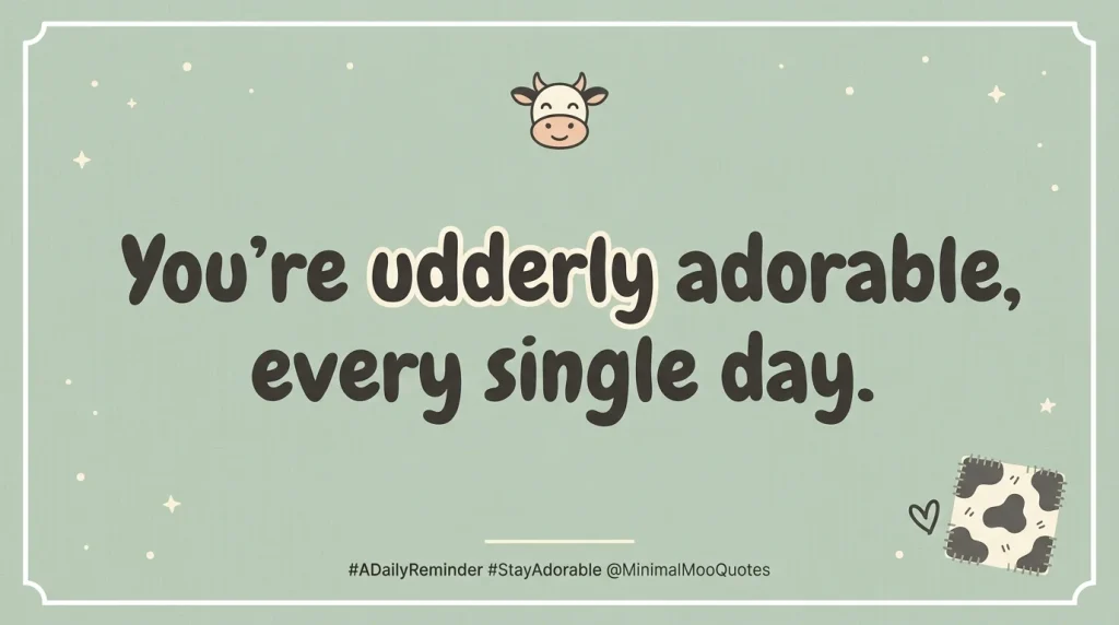 Cute Cow Puns