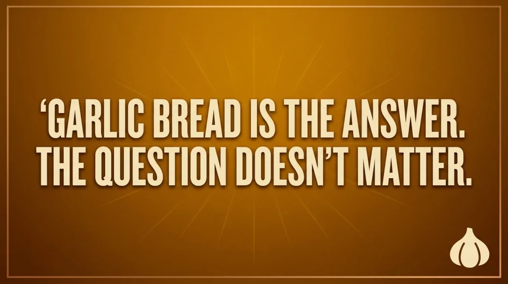 Garlic Bread Puns
