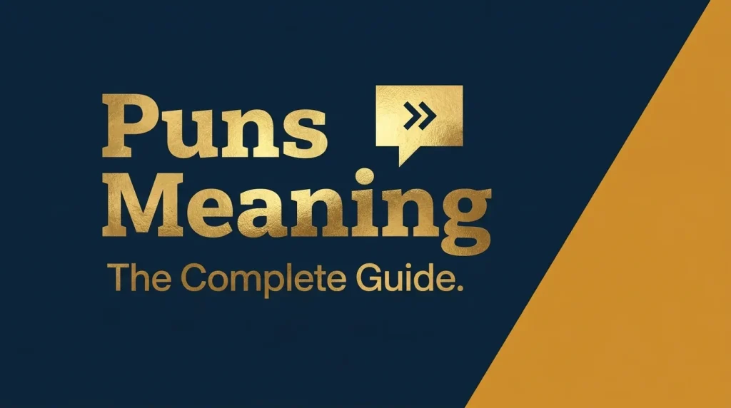 puns meaning