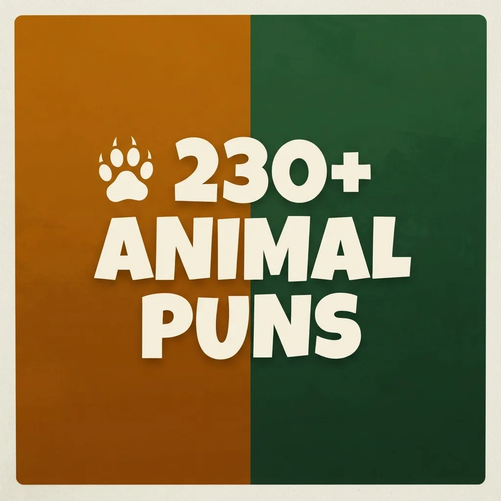 animal puns