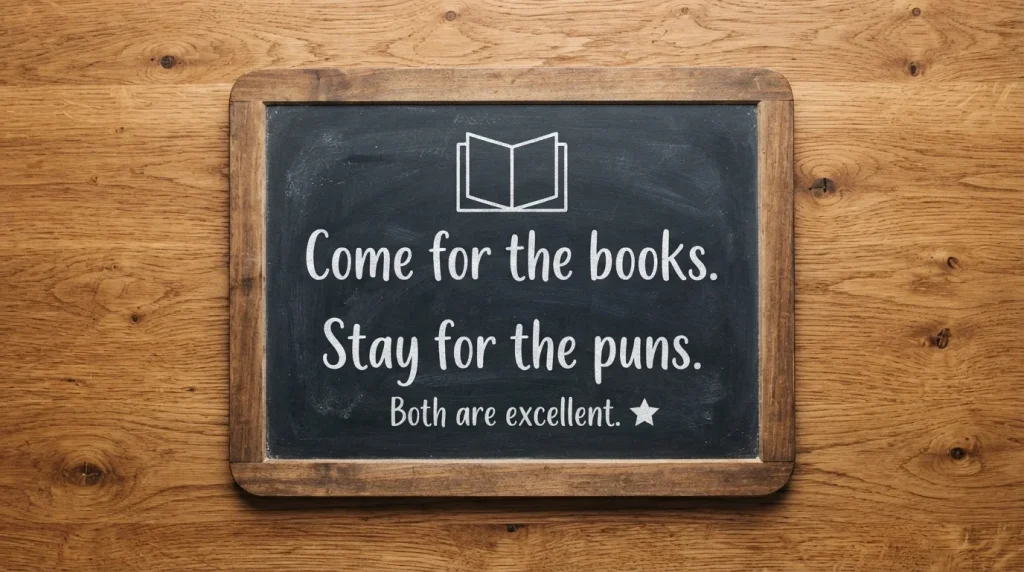 Bookshop & Reading Nook Puns