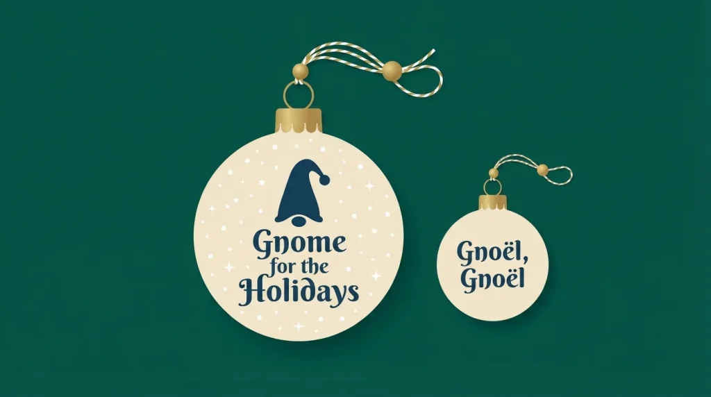 Christmas Gnome Puns