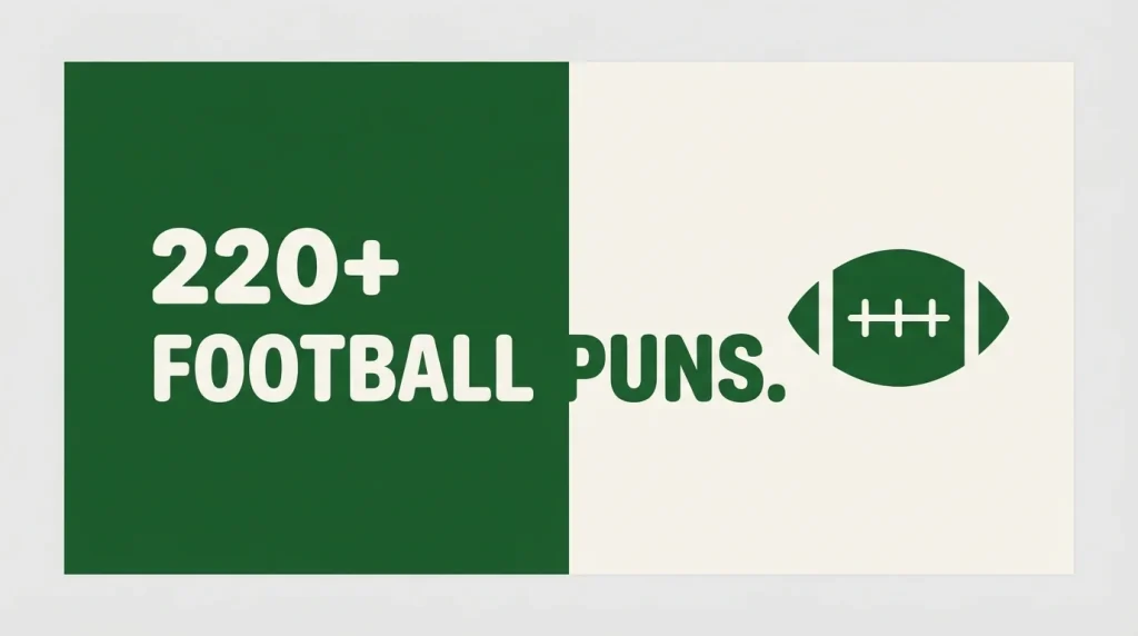 football puns