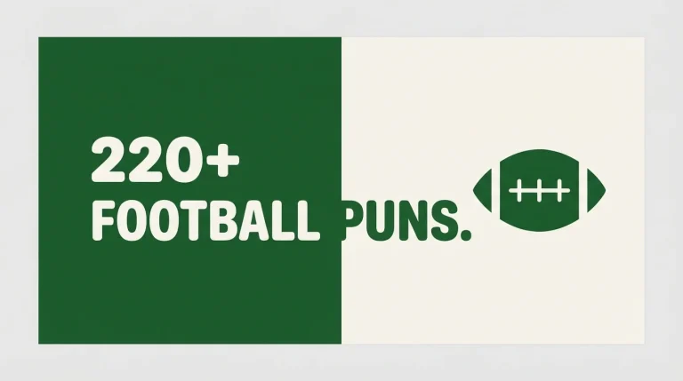 football puns