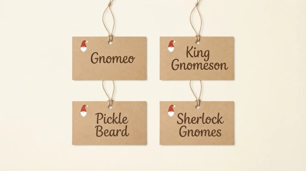 Funny Gnome Name Ideas