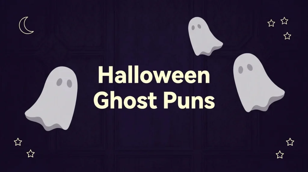 Halloween Ghost Puns