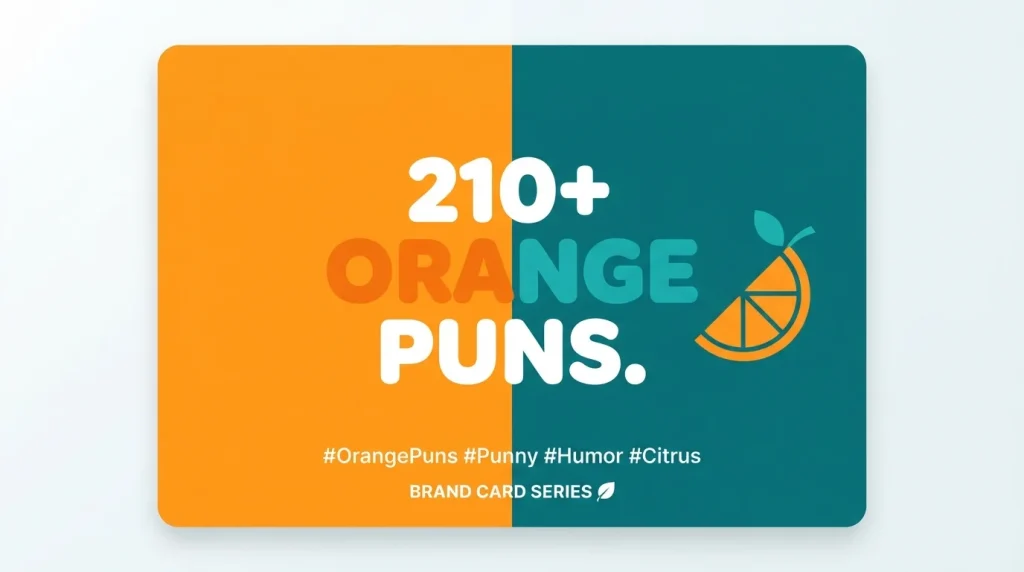 orange puns
