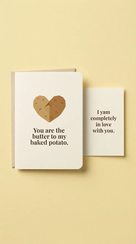 POTATO LOVE & VALENTINE PUNS