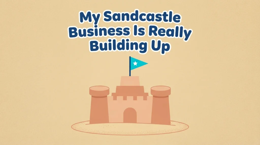 Sandcastle & Sand Puns