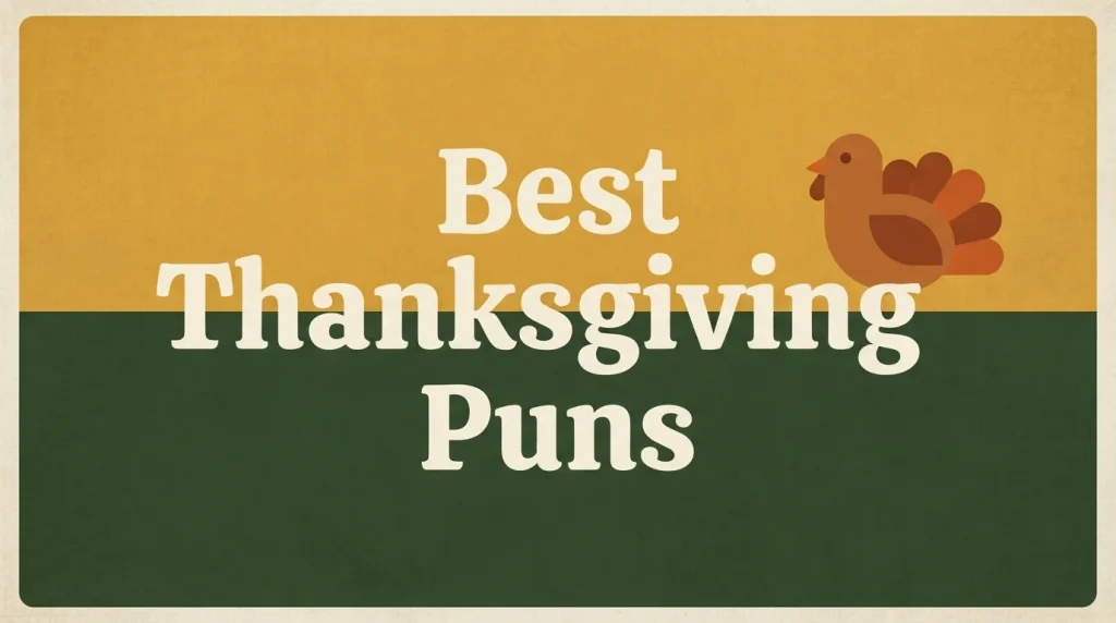 thanksgiving puns