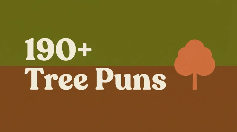 tree puns